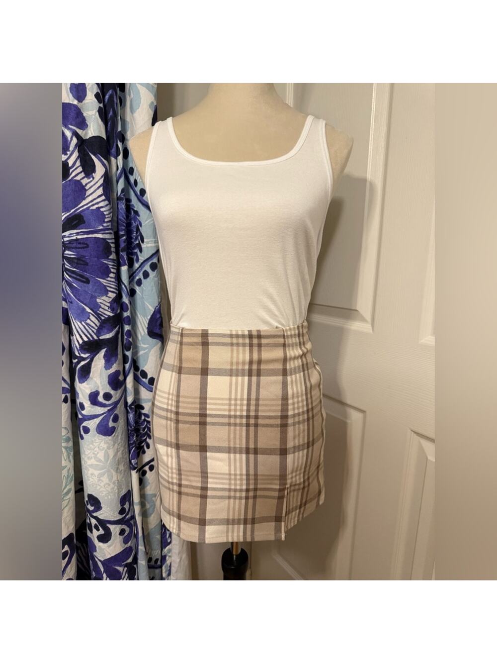 Y2K‎ Vintage Forever 21 Plaid Mini Skirt Size XS Extra Small
